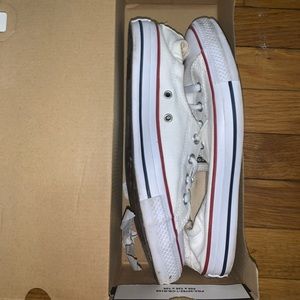Converse shoreline slip white womens 10